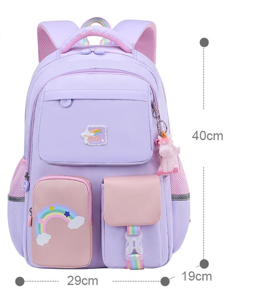 New schoolbags for primary school girls 1-3-6 grades children 6-12 ...